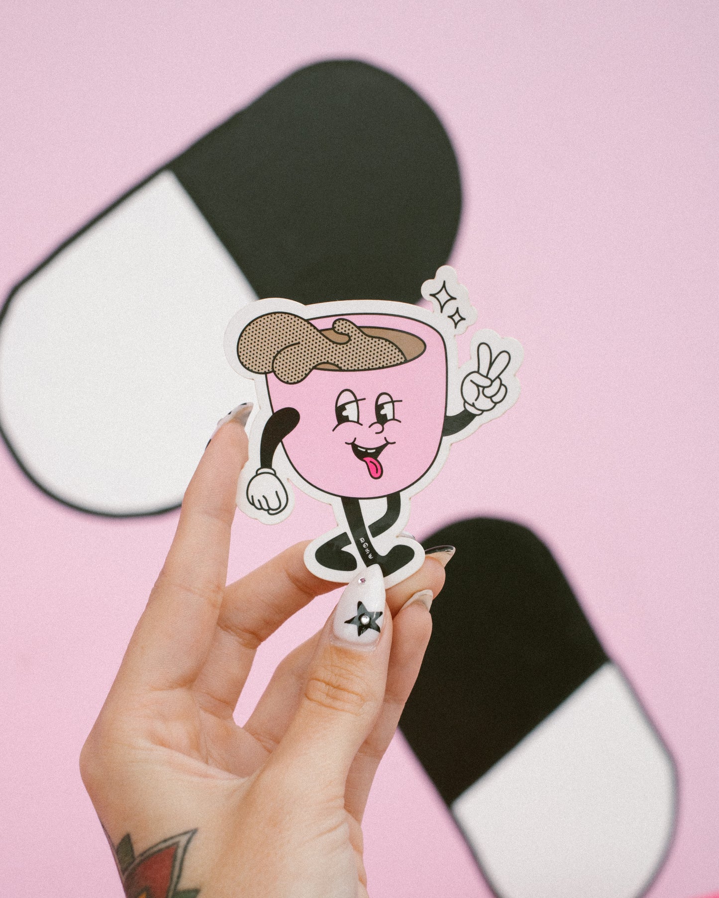 Brewie Di-cut Sticker - Coffee Dose