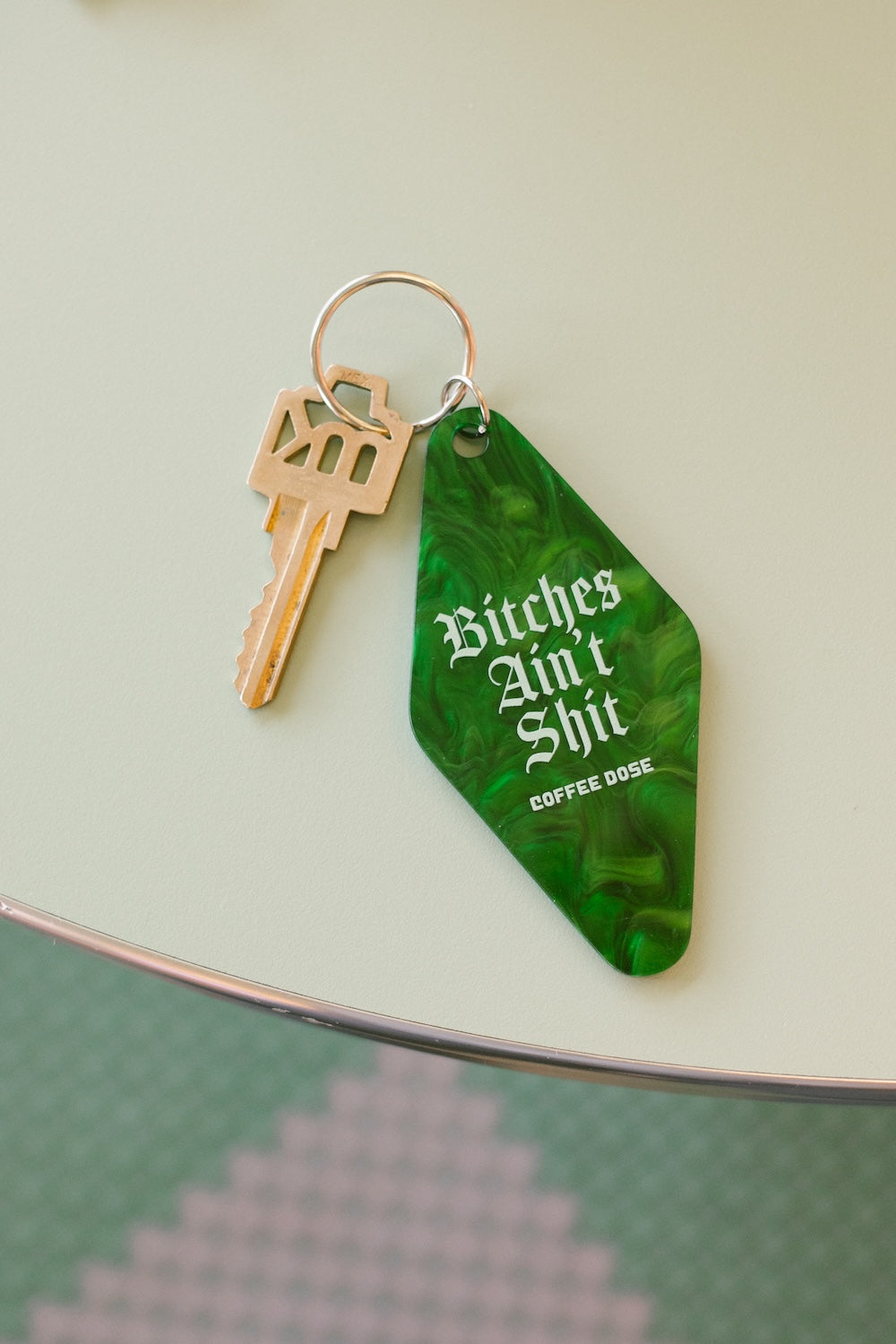 Motel Keychain