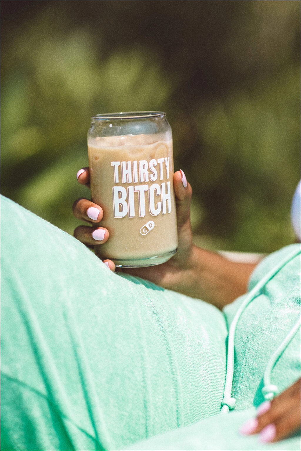 Thirsty Bitch Glass