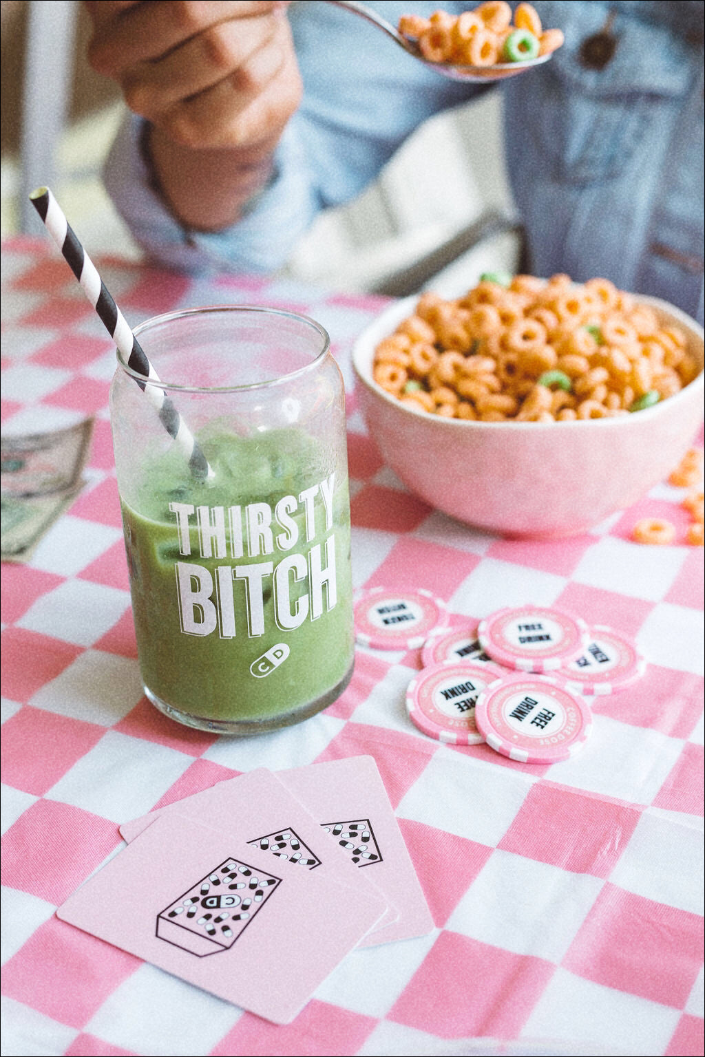 Thirsty Bitch Glass