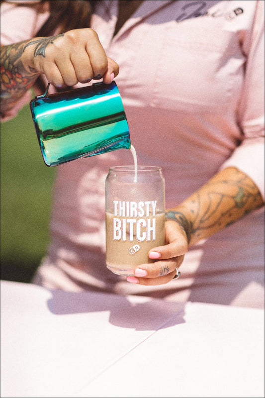 Thirsty B*tch Glass