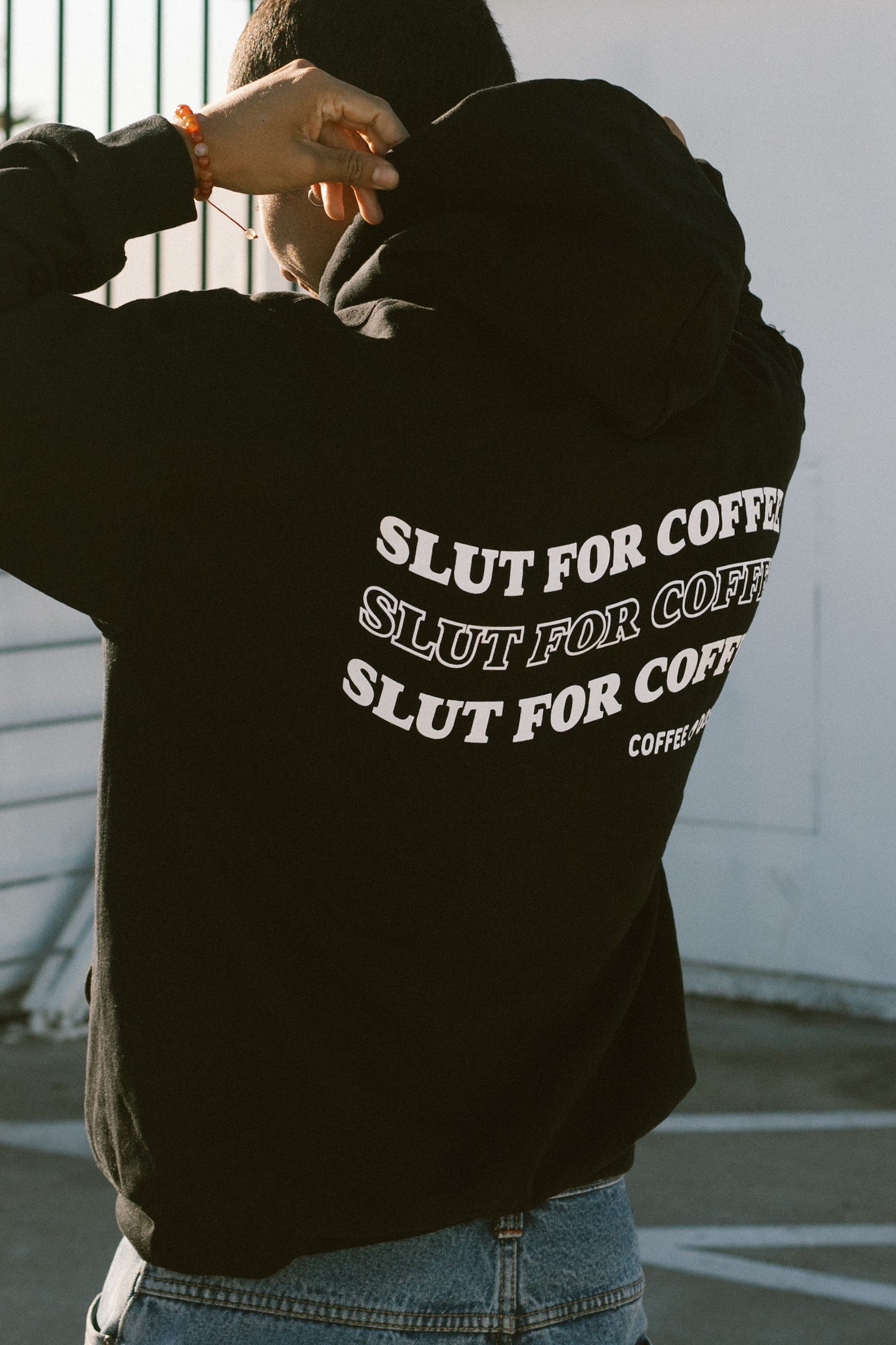 Sl*t For Coffee Hoodie