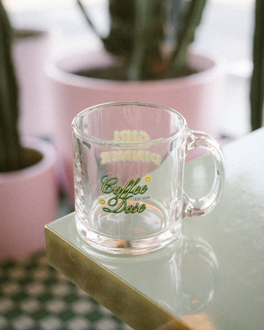 Girl Dinner Glass Mug