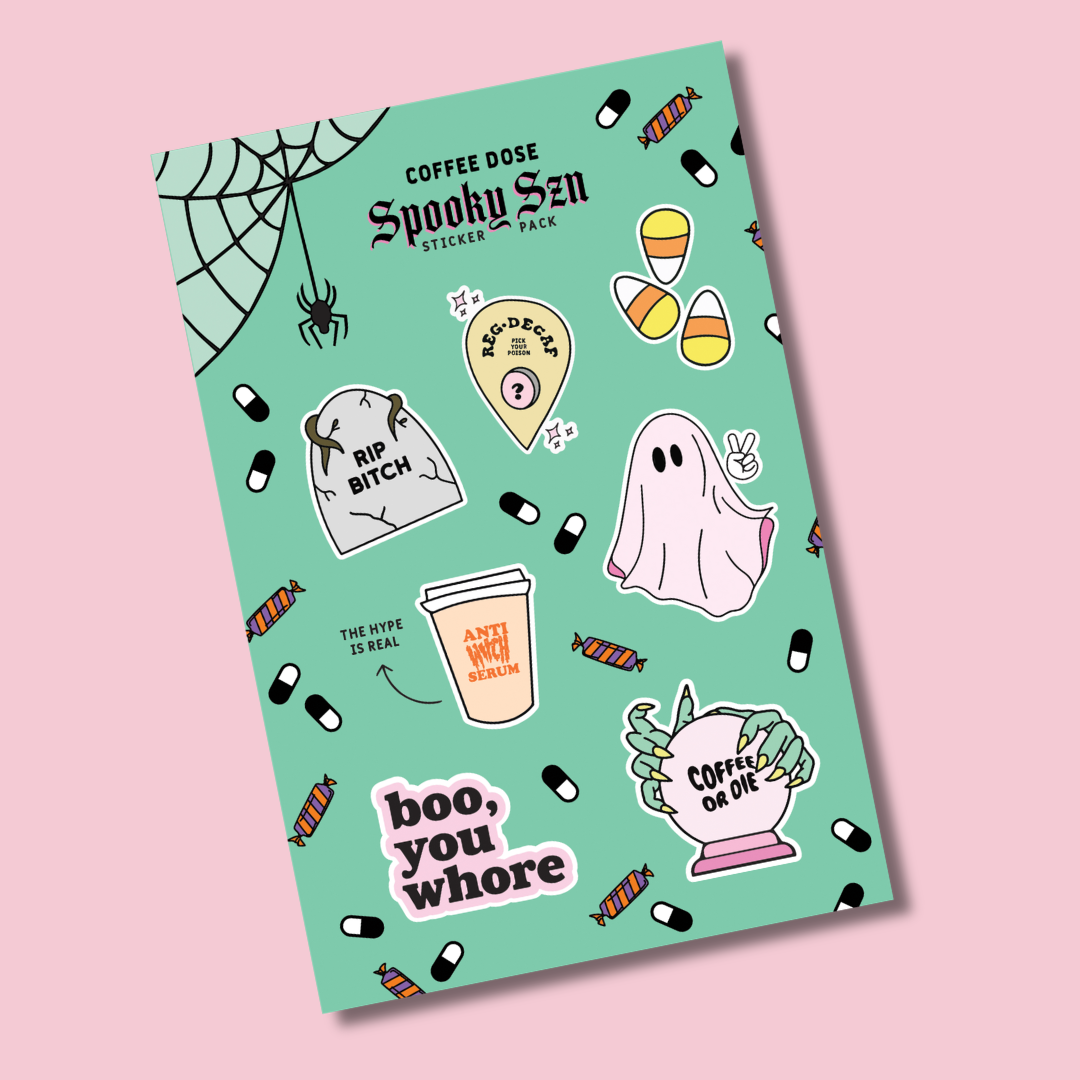 Spooky Sticker Sheet