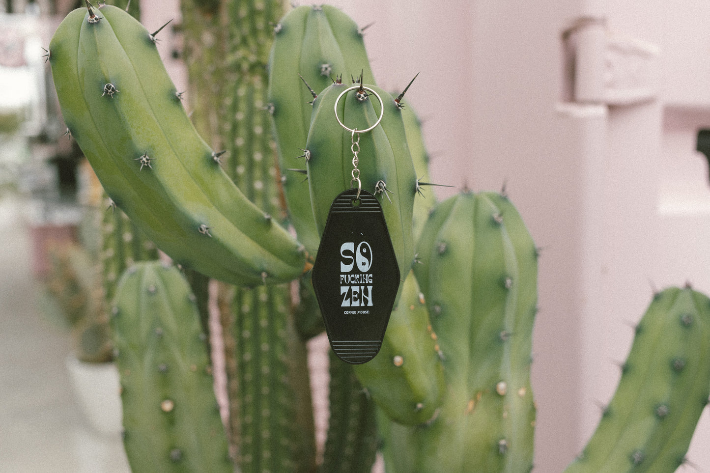 So F*cking Zen Motel Keychain